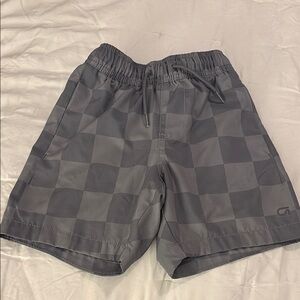 GAP Kids Checkered Gray Shorts